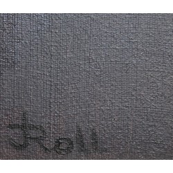 Tableau \"Piège dans l\'ombre\" signé J. ROLL