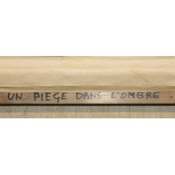 Tableau \"Piège dans l\'ombre\" signé J. ROLL