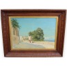 Tableau \"Capri\" signé Henri HÉBERT
