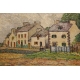 Tableau "Forêt-Fouesnant" signé C. HÉBERT