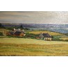 Tableau \"Bretagne\" signé CH HÉBERT
