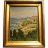 Tableau \"Sanary\" signé CH HÉBERT