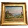 Tableau \"Sanary\" signé CH HÉBERT