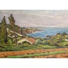 Tableau \"Sanary\" signé CH HÉBERT