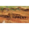 Tableau \"Sanary\" signé CH HÉBERT