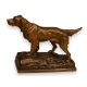 Chien de chasse en bronze signé Donat MOTTE