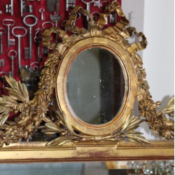  Miroir Louis XVI. sur  Moinat SA  - Antiquités décoration