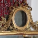 Louis XVI mirror with a small