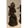 Paire de sculptures Anges signées A. MAYER