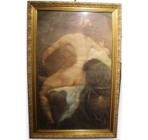 Pastel d'après "Jupiter et Io" de CORREGGIO