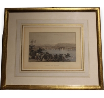 Gravure "Genève" par BARTLETT
