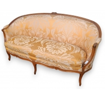 Louis XV kidney shape settee