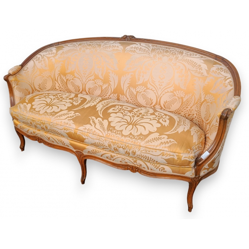 Louis XV kidney shape settee