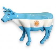 Vache miniature "Drapeau Argentin"