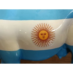 Vache miniature "Drapeau Argentin"