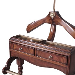  Valet de chambre "St James" en acajou sur  Moinat SA  - Antiquités décoration