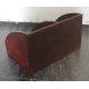 Porte-lettre en cuir coloris cognac