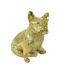 Bronze doré \"Bouledogue Français\" assis