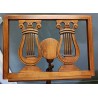 Lutrin Porte-musique, modèle double lyre