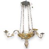 Chandelier, 4 lights, carved. at  Moinat SA  - Antiques and home décor