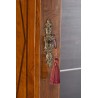Vitrine marquetée Louis XIV en bois marqueté