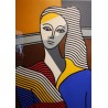 Lithographie "Femme" signée BATTISTA 62/75