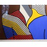 Lithographie "Femme" signée BATTISTA 62/75