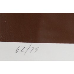 Lithographie "Femme" signée BATTISTA 62/75
