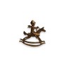 Ange cavalier en argent 800