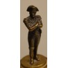 Bronze "Napoléon" socle rond base carrée