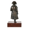 Bronze "Napoléon" socle en marbre griotte
