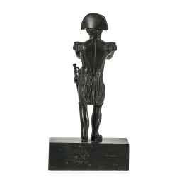 Bronze "Napoléon" socle en marbre noir