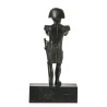 Bronze "Napoléon" socle en marbre noir