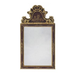 Paire de miroirs style baroque