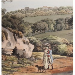 Gravure "Genève" signée HACKERT
