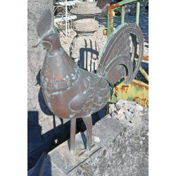 Coq de clocher en cuivre