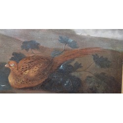 Paintings | English oil-on-canvas painting, ‘Pheasants’. Moinat SA  – Antiques and home décor