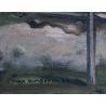 Tableau \"Château de Tourbillon\" signé Max RIMBOECK