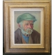 Tableau "Portrait de vieillard" signé PAOLO