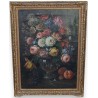 Tableau \"Bouquet de fleurs et fruits\"