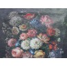 Tableau \"Bouquet de fleurs et fruits\"