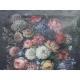 Tableau "Bouquet de fleurs et fruits"