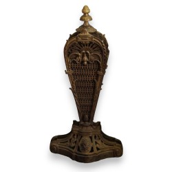 Pare-feu éventail en bronze