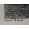Engraving entitled ‘La Suze in Biel’ by PERIGNON