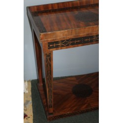 Table rectangulaire vide-poche à 1 tiroir