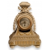 Pendule style Louis XVI en bois laqué