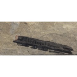 Dessin "Marine" signé HACCOU 1819