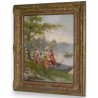 Paintings | Pair of "Romantiques" paintings by Moinat SA – Antiques and home décor