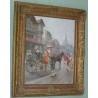 Paintings | Pair of "Romantiques" paintings by Moinat SA – Antiques and home décor