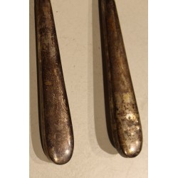 Chausse-pied et lime en argent 800